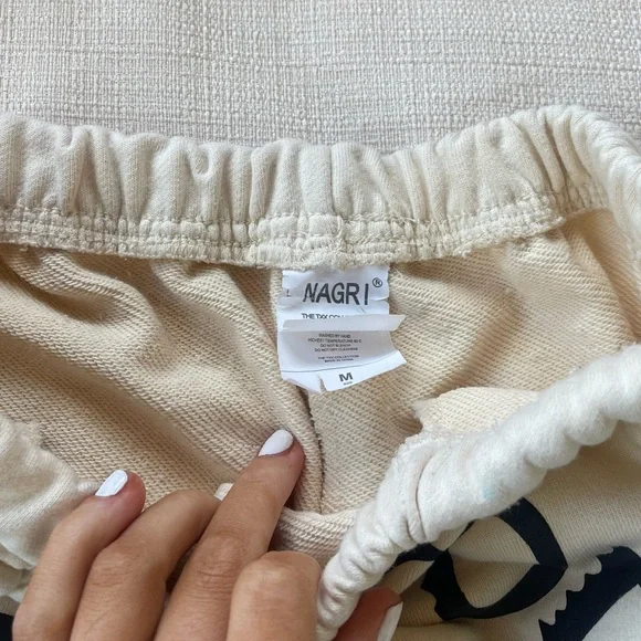 Kanye NAGRI beige sweats Trust God - Picture 2 of 3